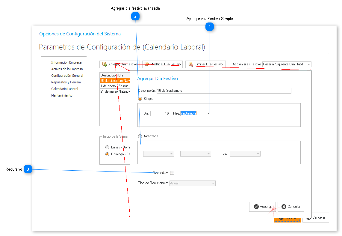 Calendario laboral