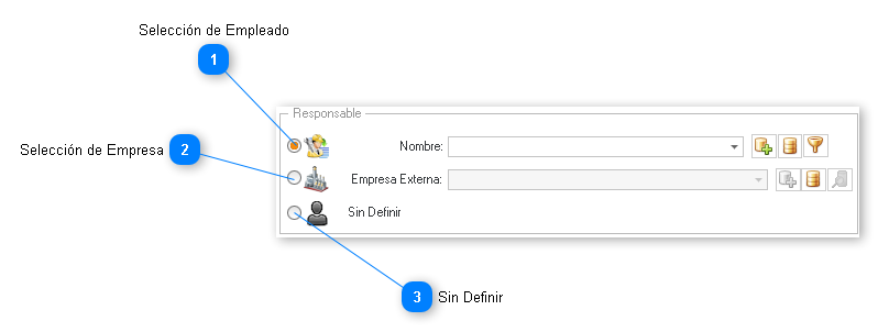 Selección de Responsable